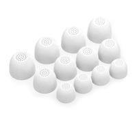 Okuli 12 x Gommini Auricolari in Silicone Ricambio per Samsung Galaxy Buds FE Auricolari Cuffie in Bianco