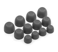 Okuli 12 x Gommini Auricolari in Silicone Ricambio per Samsung Galaxy Buds FE Auricolari Cuffie in Grigio