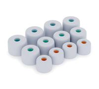 Okuli 12 x Gommini Auricolari in Silicone Ricambio per Sony WF-1000XM5 Auricolari Cuffie in Grigio