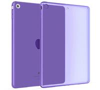 Okuli Trasparente Silicone Protettiva Gomma Caso Custodia per Apple iPad Mini 1, 2 & 3 in Porpora