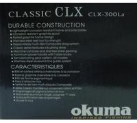 Okuma CLX-300LA Classic Stardrag Mulinello Da Trolling E Casting