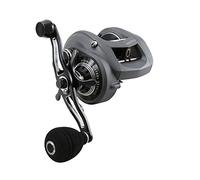 Okuma Fishing, Komodo SS LowProfile Baitcasting Reel 7.1:1 Power Handle RH Unisex, Grigio, KDS-471P, 130 yds-30LB