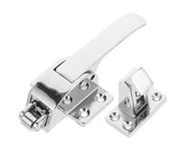 OKUMEYR 1 Set Di Maniglia Per Porta in Metallo Per Frigorifero Serratura Per Porta Congelatore Fermo Per Porta Frigorifero Parti Di Ricambio Universali Per Cella Frigorifera
