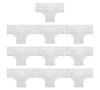 OKUMEYR 10 Pezzi Connettori Angolari in Plastica per Mobili Kit Modulari Vie per Armadio Scaffale Scarpe e Contenitori Accessori Ferramenta Resistente e Facile da Installare Supporto