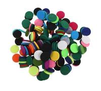OKUMEYR 200 Pezzi Round Aroma Pads Non Profumati per Diffusore di Oli Essenziali, Mini Rotondi, Ricarica Profumo Portatile per Collane Locket, Ufficio e Casa Colore Casuale