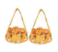 OKUMEYR 2pezzi Borsa Per La Raccolta Delle Uova Con Cesto Porta Uova Pratico Per Casa e Fattoria Confezione