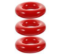 OKUMEYR 3 Pezzi Anello Peso per Allenamento Golf, Ferro Rosso, per Bastone | Allenamento Interno ed Esterno, Migliora la Tecnica e Potenza, per Principianti e Professionisti