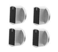 OKUMEYR 4pezzi Manopole Per Cucina Gas Di Sostituzione Facile Design Ergonomico Per Controllo off Compatibile Con Diverse Cucine Gas Leggere e Compatte Per Ottimizzare Lo Spazio