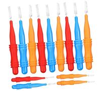 OKUMEYR 50 Pezzi Set Pulizia Denti Compatti Portatili Per Uso Domestico Spazzolino Interdentale Medio Scovolino Domestico