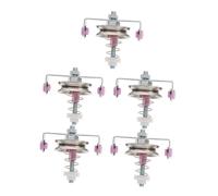 OKUMEYR 5pezzi Tenditore per Macchine da Maglieria e Tessitura in Acciaio Inossidabile con Regolazione Automatica della Tensione Accessorio Morsetto per Filo per Telaio e Tessitura