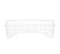 OKUMEYR 8pezzi Scatola Porta Pettini Trasparente per Tagliacapelli Organizer Limitatore con Capacità Custodia Pratica e Sicura per Accessori Parrucchiere