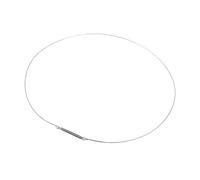 OKUMEYR Anello di Serraggio Oblò per Lavatrice in Acciaio Inox Argento, Molla Resistente e Affidabile, Ricambio per Guarnizione Porta Lavatrice da 32cm