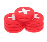 OKUMEYR Antivibrazioni in Silicone per Racchetta da Tennis 5 Pezzi | Design Elementi Bandiera, Accessori Delicati, Praticità e Durata per Tuo Set