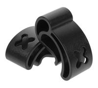 OKUMEYR Clip Porta Disco Compatto e Resistente all'Usura 2 Pezzi per Disco Volante in Plastica Nero Portatile Senza Odore, per Uso Quotidiano All'aperto