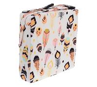 OKUMEYR Cuscino Rialzato Portatile Per Sedia Cuscino Per Bambini Piccoli Comfort E Sicurezza Garantiti Fodera Rimovibile E Lavabile Design Motivo Per Stimolare Interesse