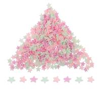 OKUMEYR Decorazioni Unghie in Resina Rosa a Forma di Stella a Cinque Punte Set 10 Pezzi Facili da Usare e Versatili per Gioielli e Decorazioni Creative