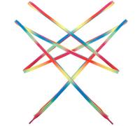 OKUMEYR Pezzi Lacci Cm Hockey Ghiaccio per 2 Pattini da Cerati, e 213 | Gradiente Arcobaleno, Tessitura Piatta in Poliestere, Coppia da 84 Pollici, per Piste Interne ed Esterne