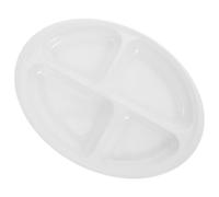 OKUMEYR Piatto Diviso in Silicone per Anziani e Adulti Fondo Antiscivolo e Design Separato Facile da Pulire per Pasti Sicuri e Comodi