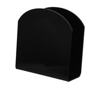 OKUMEYR Porta Tovaglioli da Tavolo Acrilico Nero Dispenser per Tovaglioli Stile per Bar Ristorante e da Pranzo Supporto Robusto