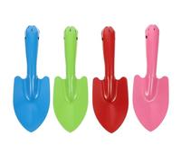 OKUMEYR Set 4pezzi Pale da Giardinaggio in Ferro Manico Ergonomico, Pala Multifunzionale per Piantare Fiori e Verdure, Strumenti Leggeri e Facili da Trasportare per Giardinaggio