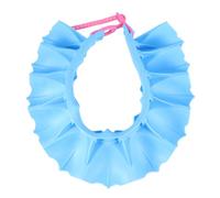 OKUMEYR Shampoo shield per, cuffia da bagno regolabile in TPE blu, impermeabile, protegge occhi e viso dall’acqua e dallo shampoo, per lavaggio capelli