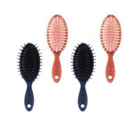 OKUMEYR Spazzola per Capelli Ovale 4 Pezzi in PS, e Portatile, per Uso Domestico e Viaggi