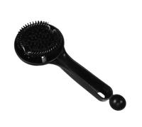 OKUMEYR Spazzola per Macchina per Espresso, Spazzola per Macchina da Caffè, Plastica e Nylon, Nera, Riutilizzabile, Rimuove Fondi e Oli, per Caffetterie e Uso Domestico