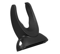 OKUMEYR Staffa Porta Lettore Barcode in Plastica Nero per Scanner Portatile Apertura 20-38mm, Supporto Multifunzione per Sistemi Commerciali e Negozi