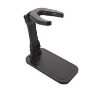 OKUMEYR Supporto Pieghevole Antiscivolo per Scanner di Barcode in Plastica Nera che Riduce L'affaticamento del Polso, per Banco Supermercato e Negozio