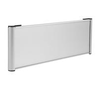 OKUMEYR Targhetta Superficie Robusta in Lega di Alluminio Argento Porta per Dipingere, per Ufficio e Decorazione Porta Ingresso