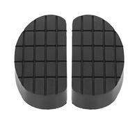 Okuyonic Cuscinetto per tagliare la mucca, 2 cuscinetti morbidi resistenti all'usura per zoccoli riducono le abrasioni della suola degli zoccoli in gomma per pascoli e mucche, 10,9 x 5,3 x 2 cm