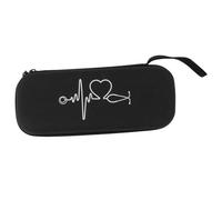 Okuyonic Custodia da Trasporto Rigida per Stetoscopio, Custodia da Trasporto per Stetoscopio in Eva Leggera Anti collisione Grande Resistente Ai Graffi e agli Urti per Il Viaggio