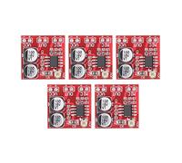 Okuyonic Scheda Amplificatore per Microfono LM386, Guadagno Regolabile DC4V-12V 5 Pezzi Modulo Amplificatore per Microfono Electret 20-200X per Home Theater Componenti elettronici