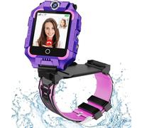 OKYUK Smartwatch 4G per bambini, localizzatore GPS, diversi stili desktop tra cui scegliere, chiamate bidirezionali, competenza immagine, SOS, Wi-Fi, touch screen impermeabile per ragazzi e ragazze