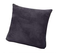 OKYUK Velvet Plush Stretch Pillow Cushion Cover Grey Color