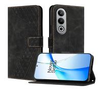 OKZone Cover per OnePlus Nord CE 4,Custodia a Libro in Pelle Protettiva Folio Portafoglio con Chiusura Magnetica e Slot per Carte Wallet Case Flip Cover(Nero)