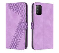 OKZone Cover per Xiaomi Poco M3/Redmi 9T/Redmi 9 Power, Custodia a Libro in Pelle Protettiva Folio Portafoglio con Chiusura Magnetica e Slot per Carte Wallet Case Flip Cover (Porpora)