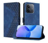 OKZone Cover per Xiaomi Redmi 15C,Custodia a Libro in Pelle Protettiva Folio Portafoglio con Chiusura Magnetica e Slot per Carte Wallet Case Flip Cover(Blu)