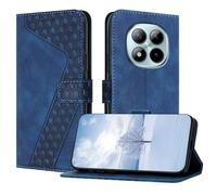 OKZone Cover per Xiaomi Redmi Note 15 Pro plus 5G,Custodia a Libro in Pelle Protettiva Folio Portafoglio con Chiusura Magnetica e Slot per Carte Wallet Case Flip Cover(Blu)