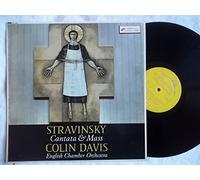 OL 265 Stravinsky Cantata & Mass English Chamber Orchestra Colin Davis LP