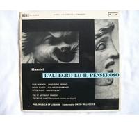 OL 50195-6 Handel L'Allegro Ed Il Penseroso Philomusica London David Willcocks