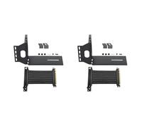 Oladfiop 2 supporti verticali GPU Stand Immagini con PCI Express di Localizzazione GPU PCI-E Supporto Verticale Integrato