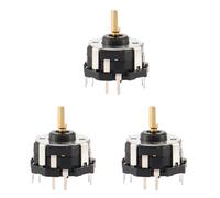 Oladfiop 3X RKJXT1F42001 Interruttore un 4 Vie Encoder di Navigazione per Auto Interruttore un Bilanciere con Interruttore un Pulsante Encoder