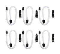 Oladfiop 6X Tubo Flessibile Bocca di Organo Accessori per Strumenti Musicali A Bocchino per Chiave 32/37 Melodica