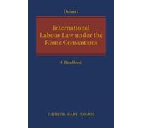Olaf Deinert International Labour Law under the Rome Conventi (Copertina rigida)
