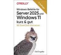 Olaf Engelke Windows-Befehle für Server 2025 und Windows 11 - kurz & (Tascabile)