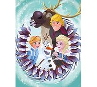 Olaf Frozen Adventure Tela, Multicolore, 60 x 80 cm