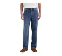 Olaf Hussein - Pantaloni Denim Rilassati Indaco Lavato - -Jeans -Uomo -Blu -L
