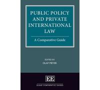 Olaf Meyer Public Policy and Private International Law (Copertina rigida)