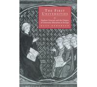 Olaf Pedersen The First Universities (Tascabile)